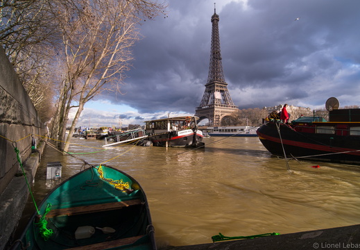 La Seine en Crue (Paris 26/01/2018)